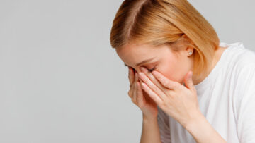 Allergie juckende Augen